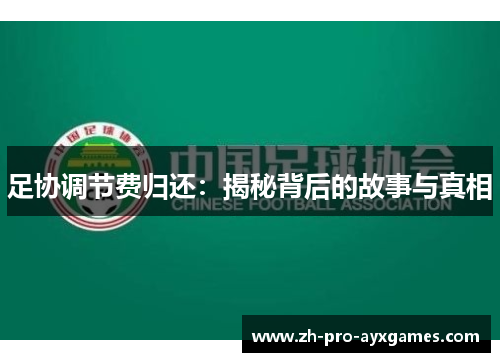 足协调节费归还：揭秘背后的故事与真相