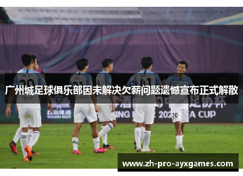 广州城足球俱乐部因未解决欠薪问题遗憾宣布正式解散